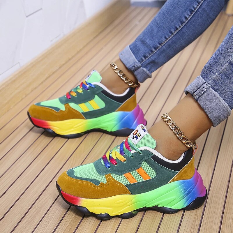 PREMIUM COMFY COLORFUL SNEAKERS - SA BEST SELLER