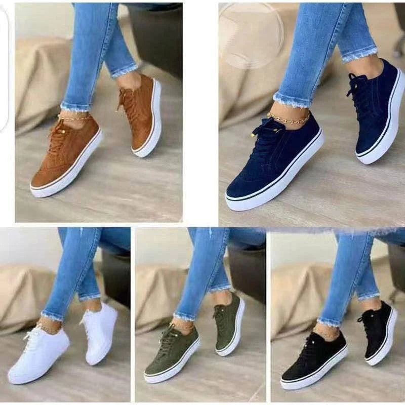 EMILIE™ FLAT CASUAL COMFY  SNEAKERS