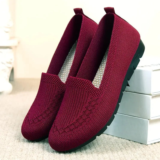 AMARY⢠WOMEN'S KNITTED SLIP-ON LOAFERS