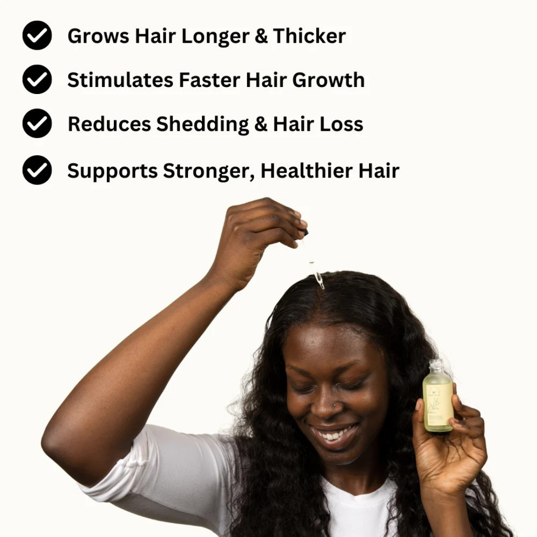 Amahle Natural Hair Growth Oil - GROW YOUR HAIR OR GET YOUR MONEY BACK